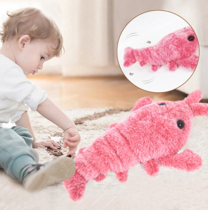 Pet Toys Electric Jumping Shrimp Toy