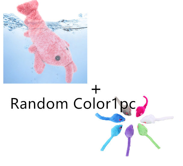 Pet Toys Electric Jumping Shrimp Toy