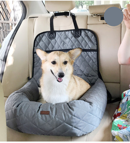 Pet Dog Carrier Folding Car Seat
