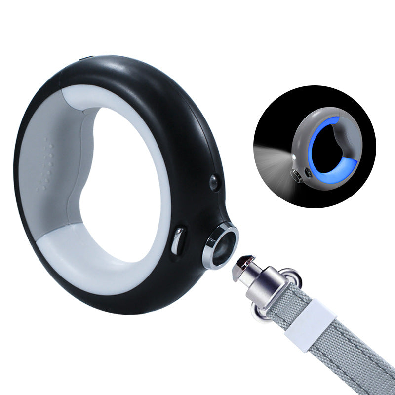 Luminous Automatic Telescopic Dog Rope Lamp