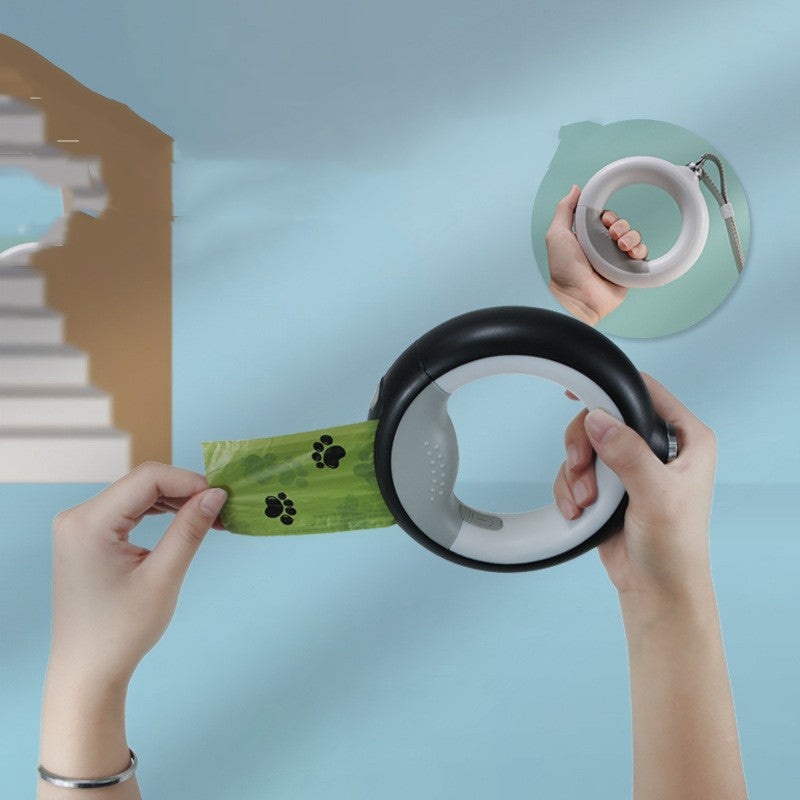 Luminous Automatic Telescopic Dog Rope Lamp