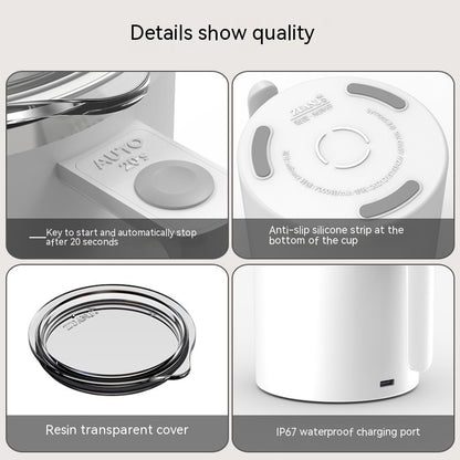 Portable Automatic Mixing Coffee Cup