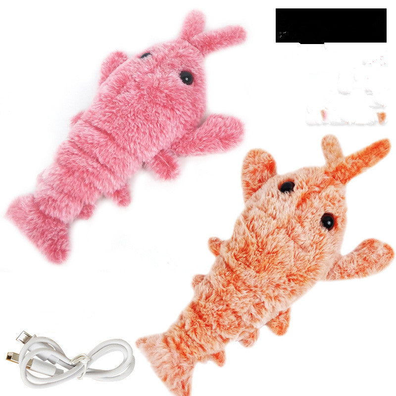 Pet Toys Electric Jumping Shrimp Toy