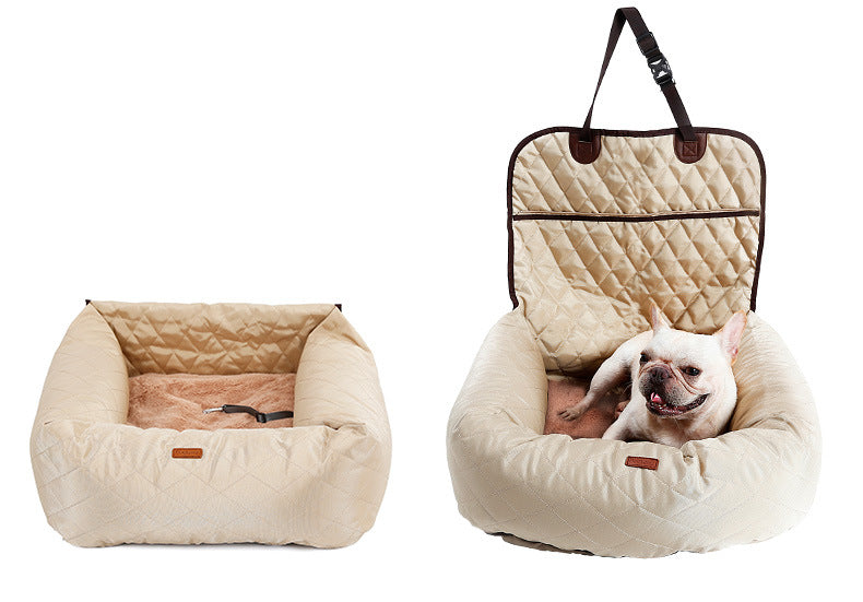 Pet Dog Carrier Folding Car Seat