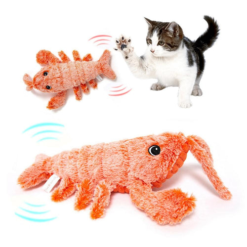 Pet Toys Electric Jumping Shrimp Toy